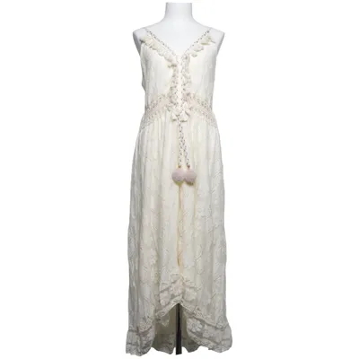Jurk (Beige) Katoen, Polyester