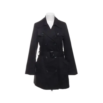 Trenchcoat (Svart) från Riley Woman Bomull, Elastan, Polyester