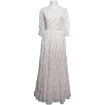 Maxi dress (White, Yellow) from Rixo