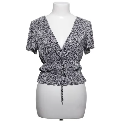 Blouse (Zwart, Wit) van Pull & Bear Polyester