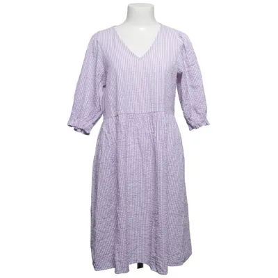 Jurk (Lila, Wit) van Moves Katoen, Polyester