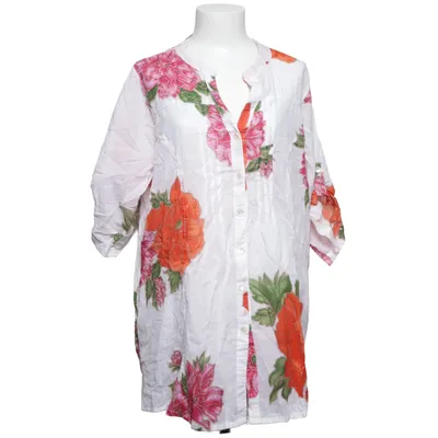 Blus (Vit, Flerfärgad) från Sara Bomull