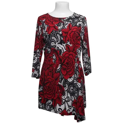 Robe (Rouge, Noir, Multicolore) de Viveca N Élasthane, Polyester