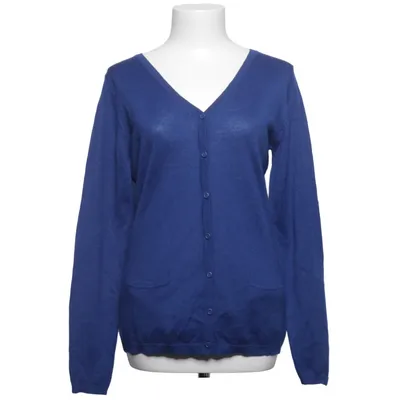 Cardigan (Blauw) van Adagio Acryl, Merinowol