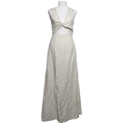 Maxi dress (Linen Blend Cut Out Maxi Dress) from NA-KD Linen, Viscose