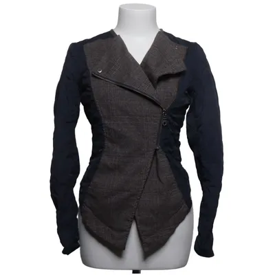 Bikerjacka (Blå, Grå) från SNOB de Noblesse Polyester, Viskos
