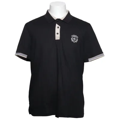 Pikétröja (Svart) Polyester