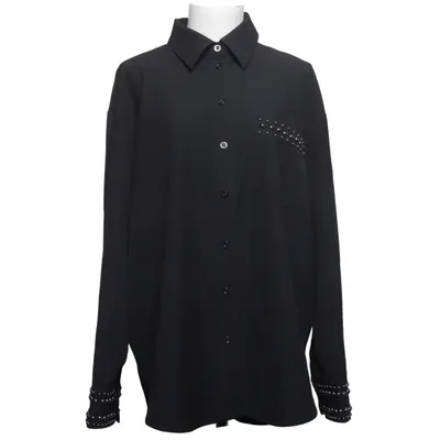Shirt (Zwart) van Gestuz Elastaan, Gerecycled polyester, Viscose