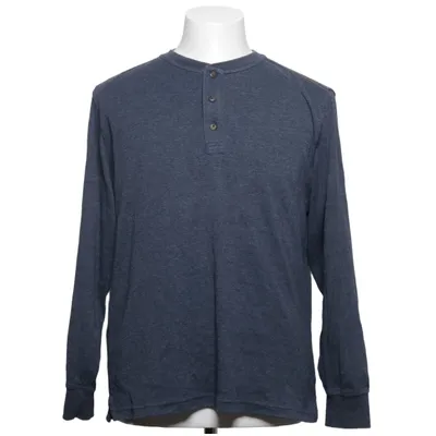 Henley shirt (Blauw) van Arrow Katoen, Polyester