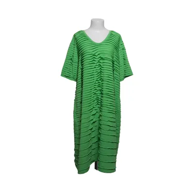Kjole (Grøn) fra N.P. Elastan, Polyester