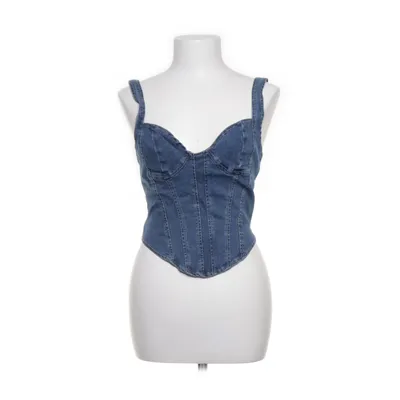 Bustier (Blauw) van Shein Katoen, Elastaan, Polyester, Viscose