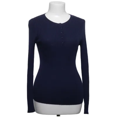 T-shirt manches longues (Bleu) de Lawrence Grey Laine de mouton