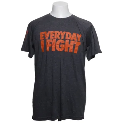 T-shirt (Gray) from Tapout Polyester, Viscose