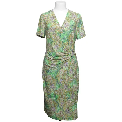 Jurk (Groen, Meerkleurig) van Anne Klein Elastaan, Polyester