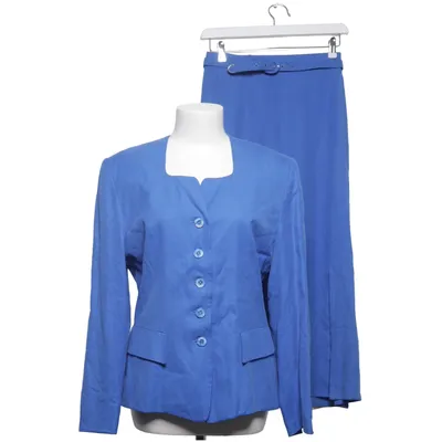 Mantelpak (Blauw) van Betty Barclay Acetaat, Zijde
