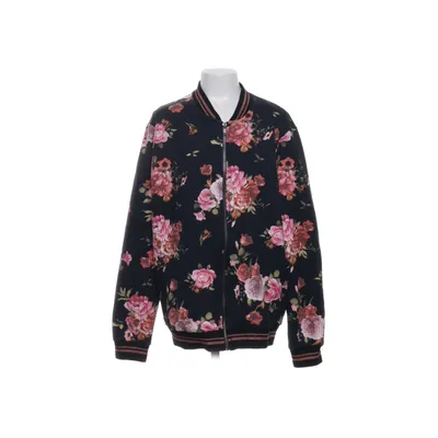 Bomberjacka (Blå, Flerfärgad) från Zara Girls Collection Bomull, Metallfiber, Polyamid, Polyester