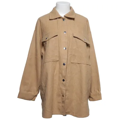 Överskjorta (Beige) från LCW Modest Akryl, Bomull, Polyamid, Polyester, Viskos, Ull
