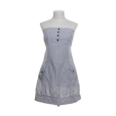 Dress (Blue, White) from Hollister Cotton