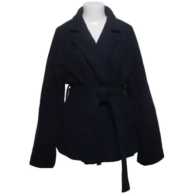 Manteau (Bleu) de Gina Tricot Polyester, Laine
