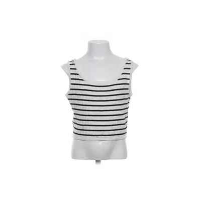 Crop top (Blanc, Noir) de H&M Viscose, Polyamide