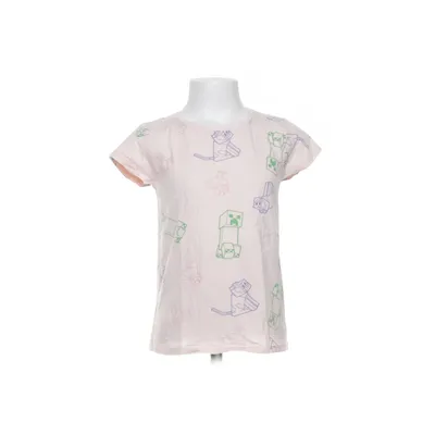 T-shirt (Rosa, Flerfärgad) från Mojang Bomull, Polyester
