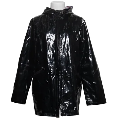 Raincoat (Black, Multicolored) from Casual Woman Polyester, Polyurethane