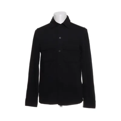 Överskjorta (Svart) från H&M Man Polyester, Bomull, Viskos