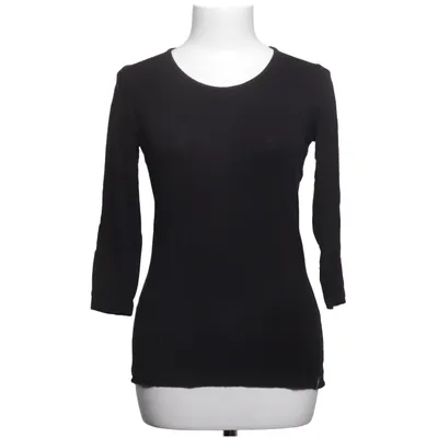 Long sleeve T-shirt (Black) from Trigema Elastane, Viscose