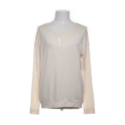 Lange mouwen shirt (Beige) van Claudia Sträter Elastaan, Lyocell