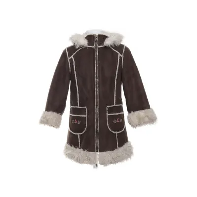 Shearlingjacka (Brun, Vit) från Out Wear by Lindex Polyester