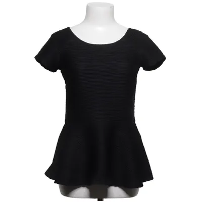 Peplum top (Zwart) van Zara W&B Collection
