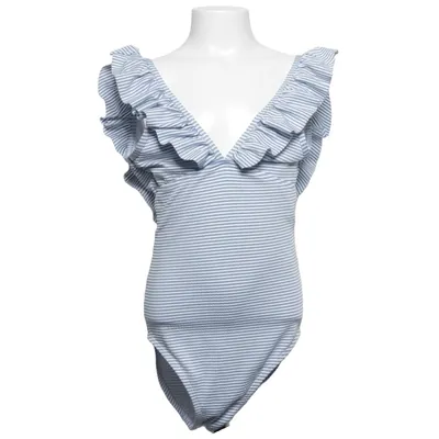 Swimsuit (Blue, White) from Name It Elastane, Polyamide, Polyester