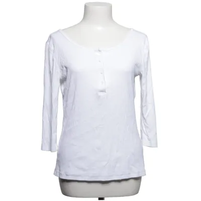 T-shirt manches longues (Blanc) de C&A Coton, Élasthane