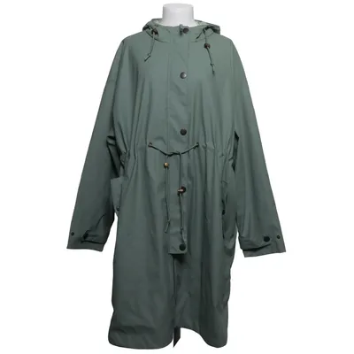Regnfrakke (Grøn) fra Gina Benotti Polyester, Polyurethan