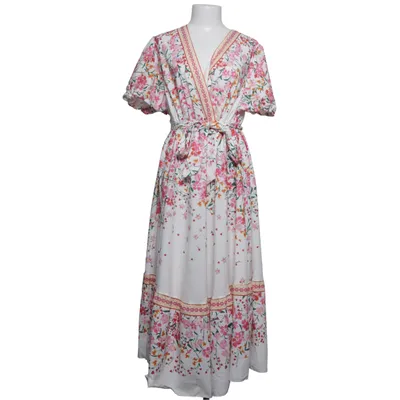 Robe (Blanc, Multicolore) de Shein Curve Élasthane, Polyester