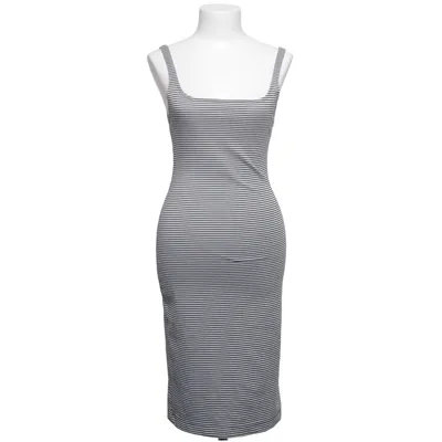 Maxi jurk (Zwart, Wit) van Zara Trafaluc Elastaan, Polyester