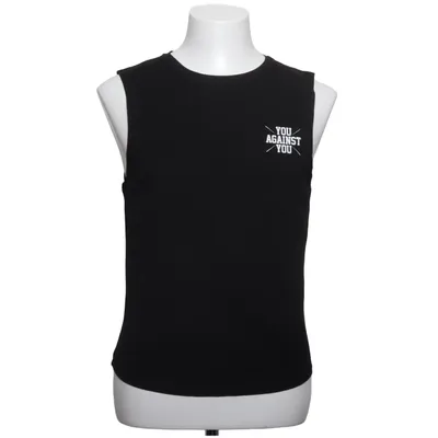 Träningslinne (Svart) från You Against You Bomull, Elastan