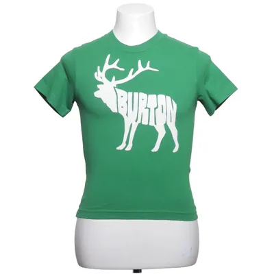 T-shirt (Vert, Blanc) de Burton Coton