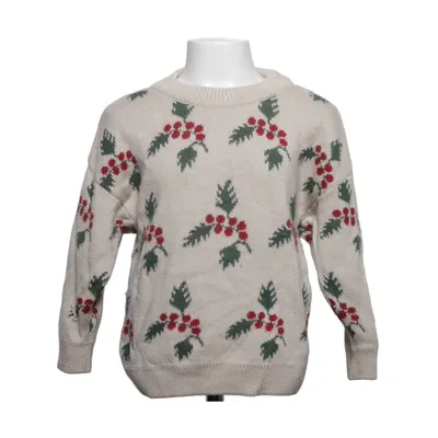 Christmas sweater (Beige, Multicolored) from Konges Sløjd Merino wool