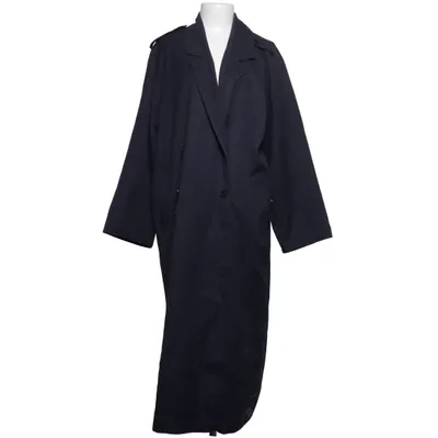 Trenchcoat (Blauw) Polyester, Viscose