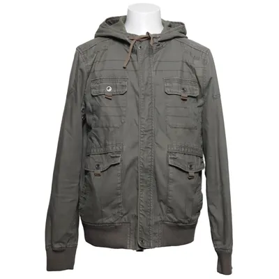 Safari jack (Groen) van Divided by H&M Katoen, Polyester