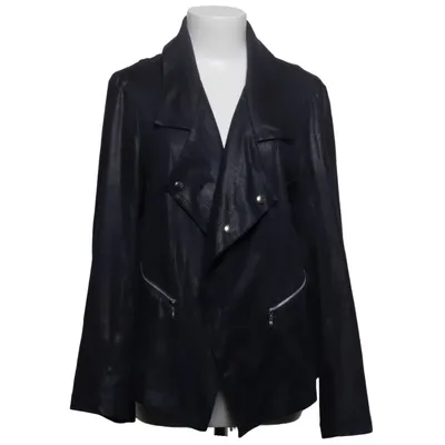 Biker jacket (Blue) from Liberty Woman Elastane, Polyester