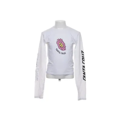 Långärmad t-shirt (Vit, Rosa, Svart) från Santa Cruz Bomull, Elastan