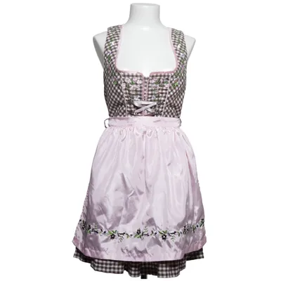 Dirndl (Brun, Vit, Rosa) från Fuchs Trachtenmoden Polyamid, Polyester
