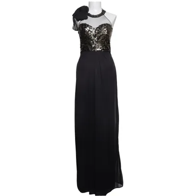 Avondjurk (Zwart, Goud) van Fiesta Acetaat, Polyester