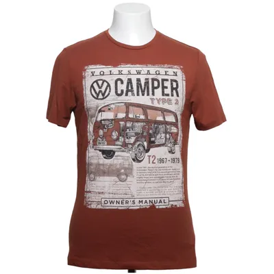 T-shirt (Camper Type 2) fra Volkswagen Bomuld, Polyester
