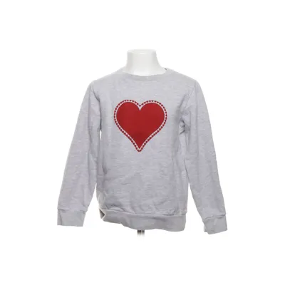 Collegetröja (Grå, Röd) från Petit Bateau Bomull