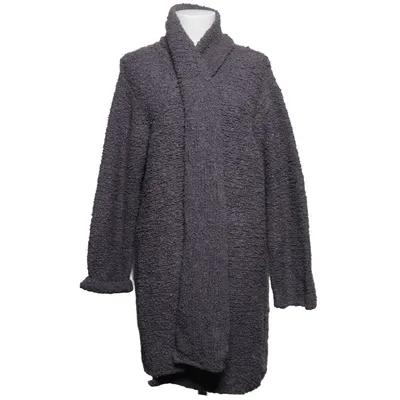 Manteau (Gris) de Nicole Farhi Coton, Polyamide, Laine