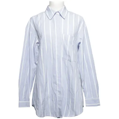 Shirt (Blue, White) from Claire Woman Cotton, Polyester