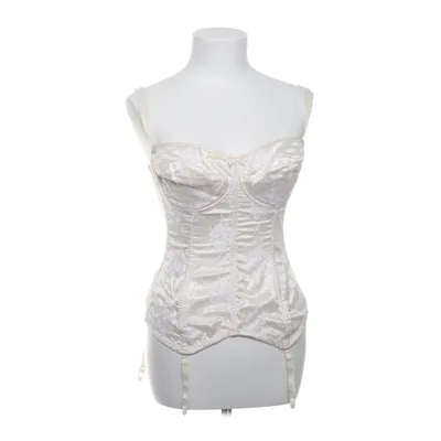 Corset (Beige, White) from Camilla Elastane, Polyamide, Polyester
